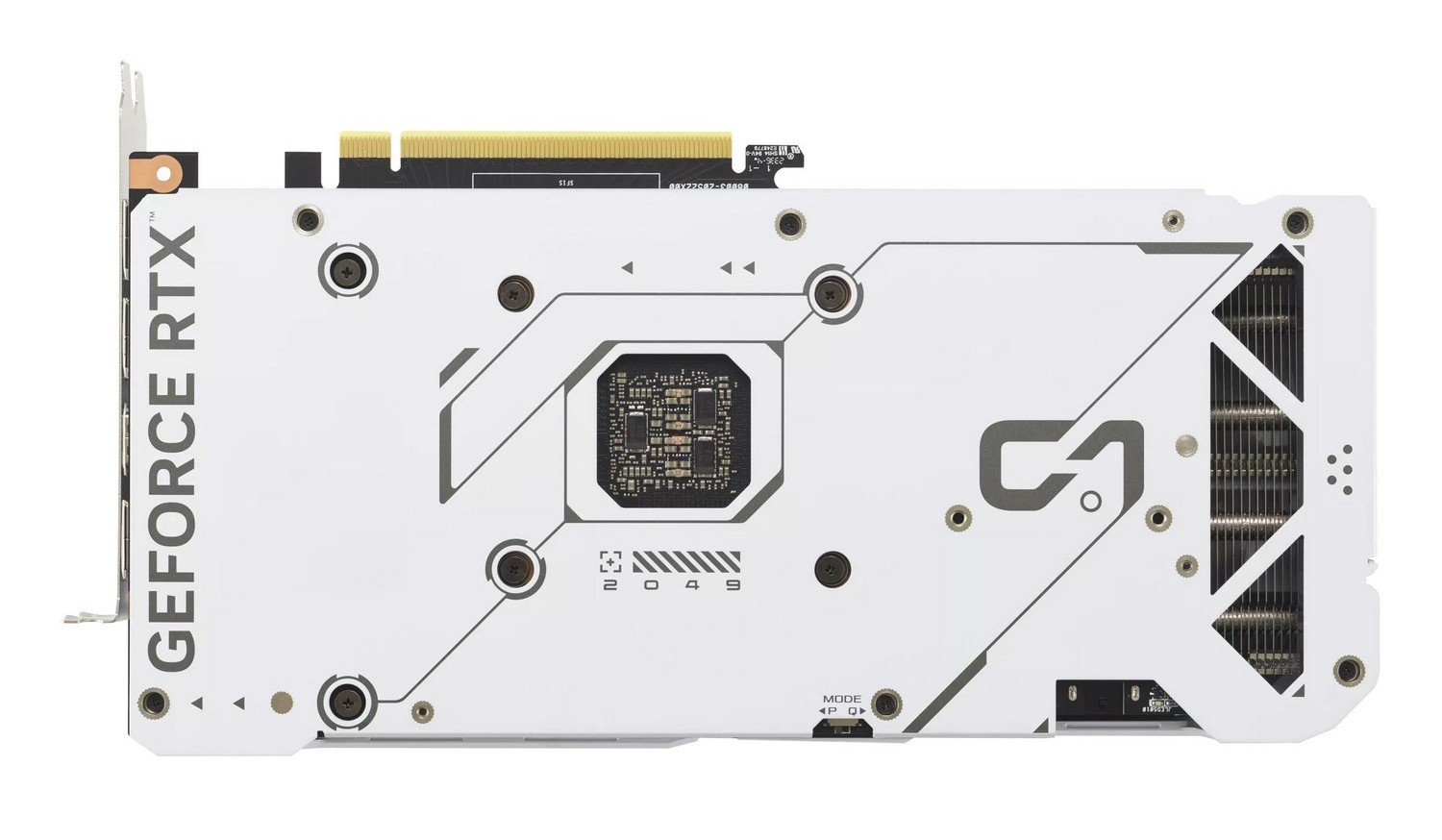 Відеокарта GF RTX 4070 Super 12GB GDDR6X Dual White Asus (DUAL-RTX4070S-12G-WHITE)